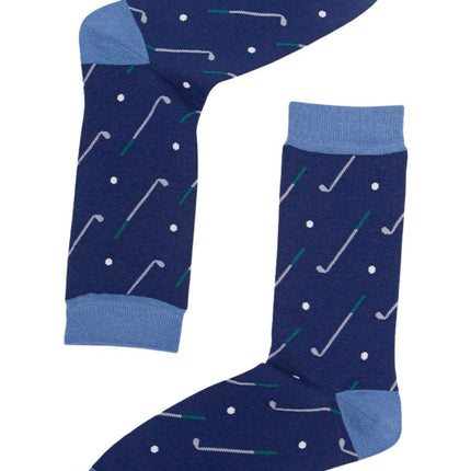 Bamboesokken voor heren – Golf Adventure (maat 40–46)